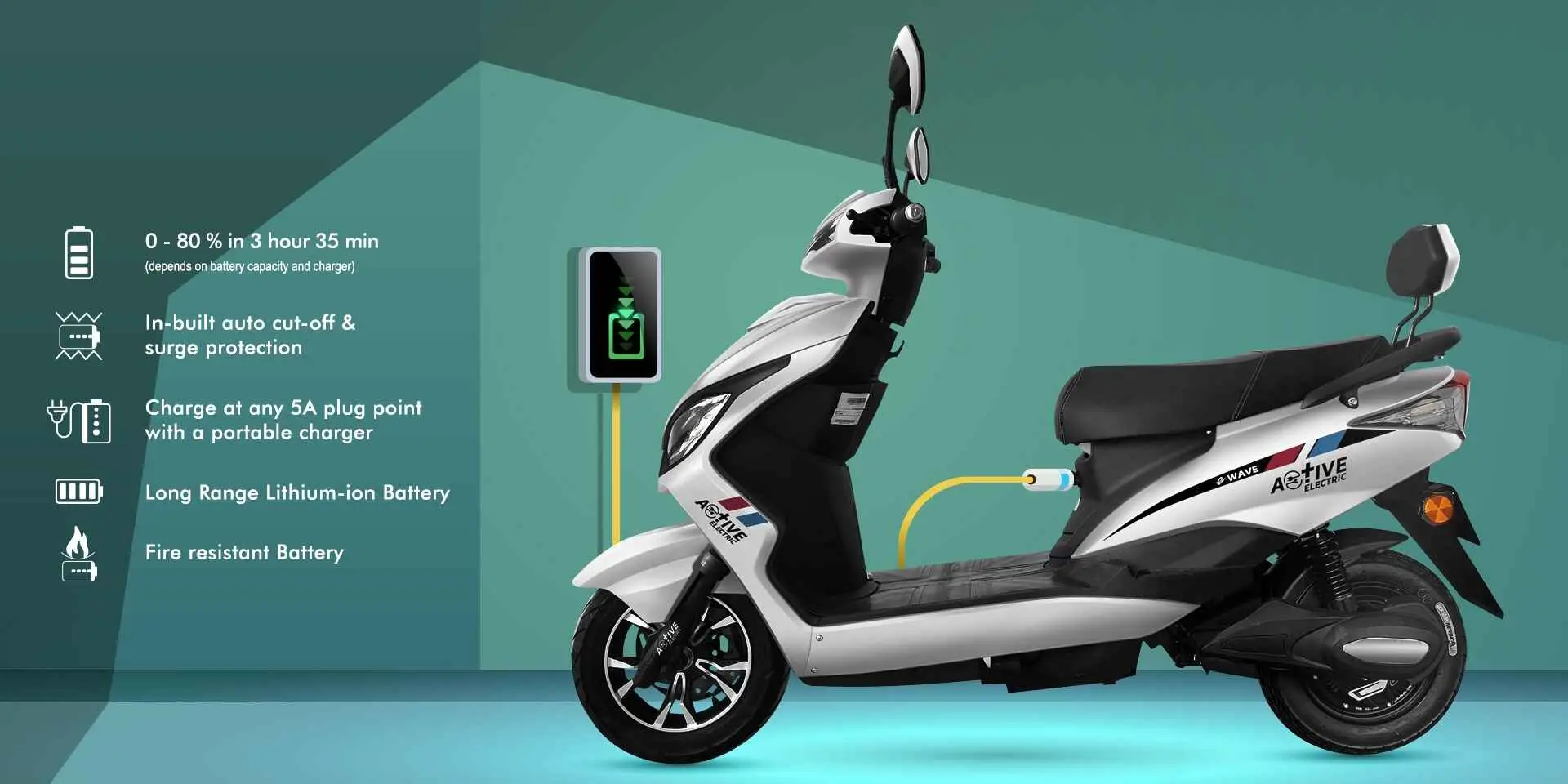 Active Electric Scooter Dashboard